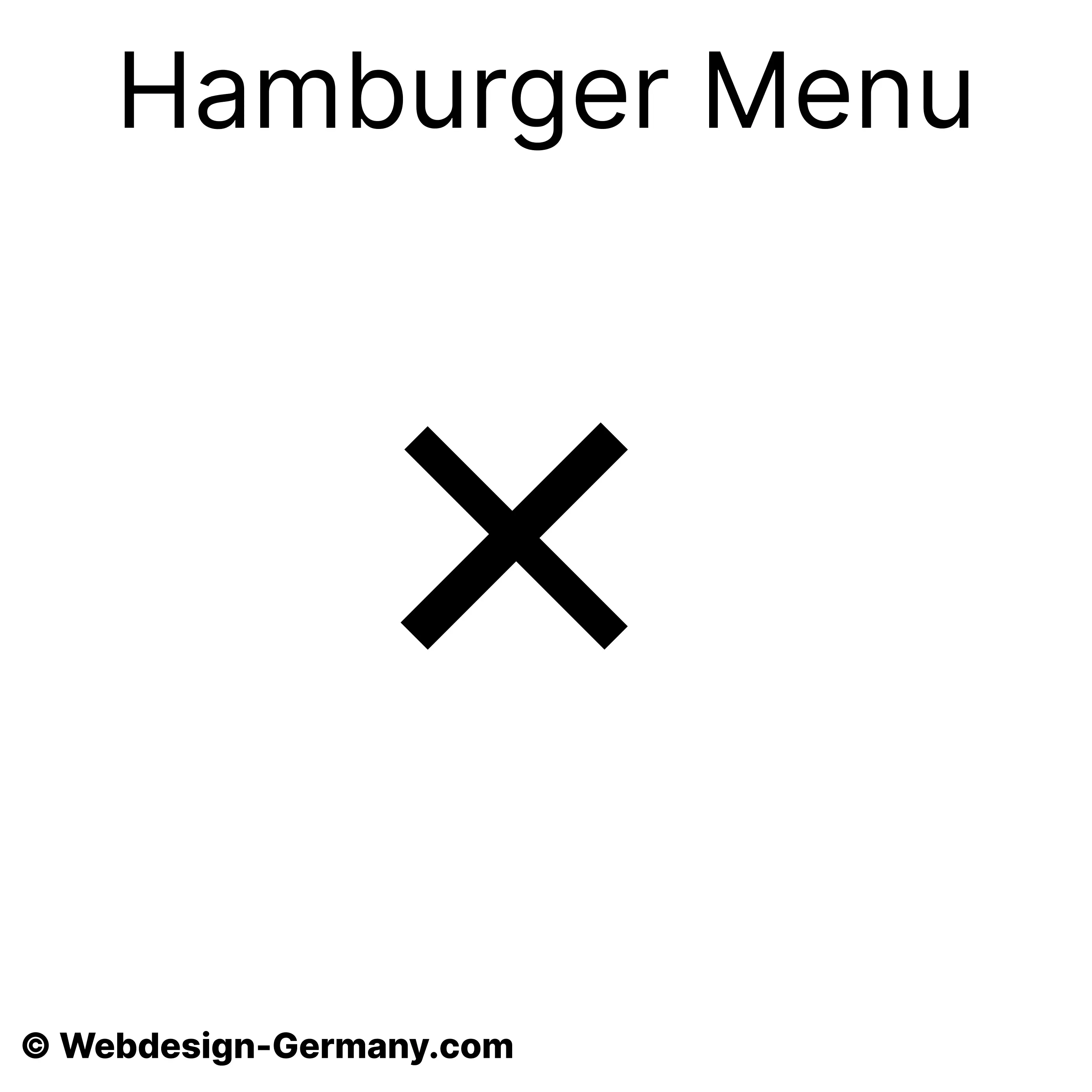 hamburger menu