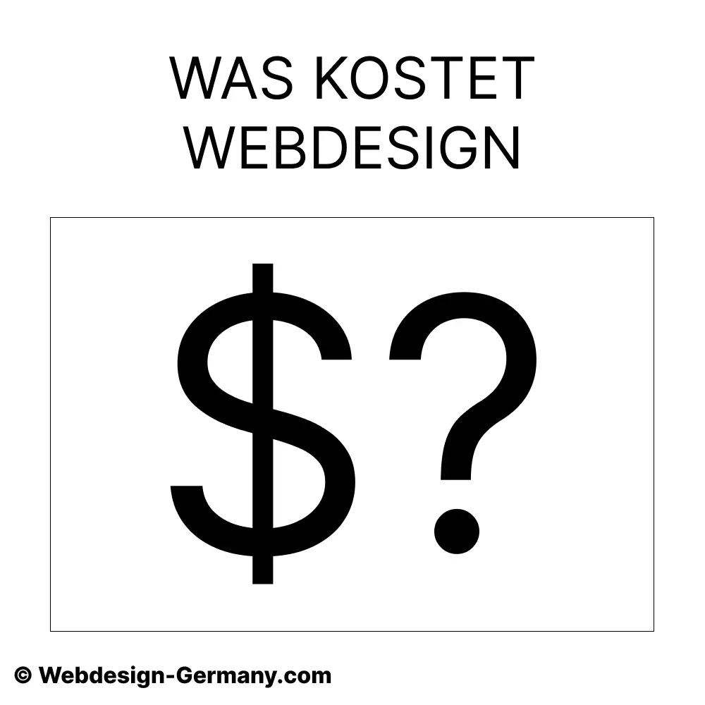 was kostet webdesign